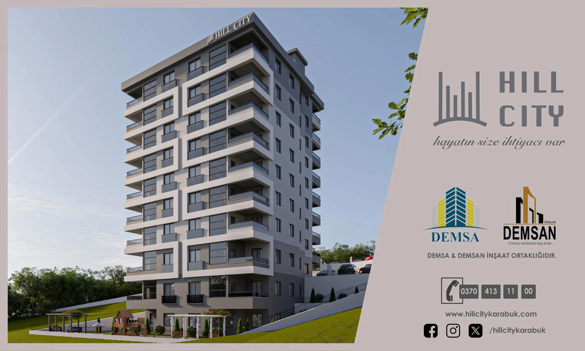 Hill City katalog, Proje Tanıtım sayfa 1