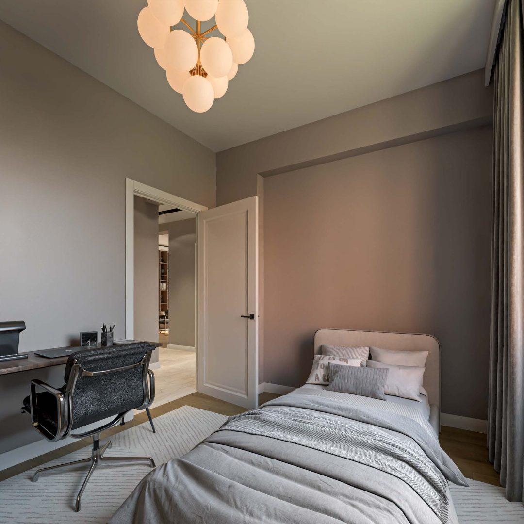 DEMSAN daire tipi 3,5+1 cocuk odası: 10,75 m²